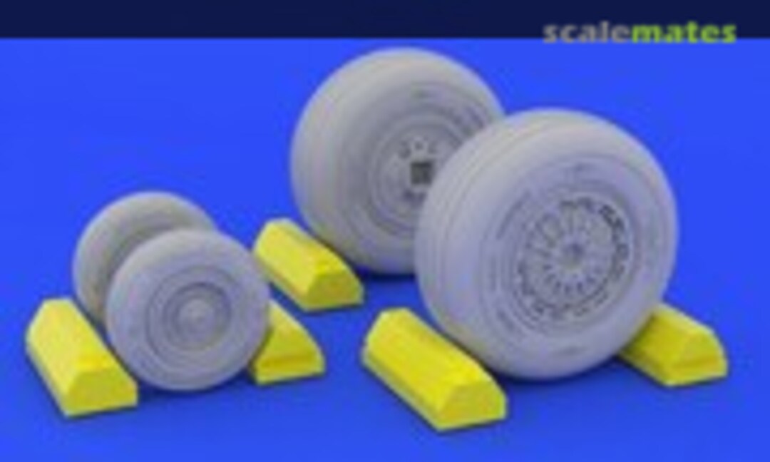 1:48 F-4C wheels (Eduard 648142)