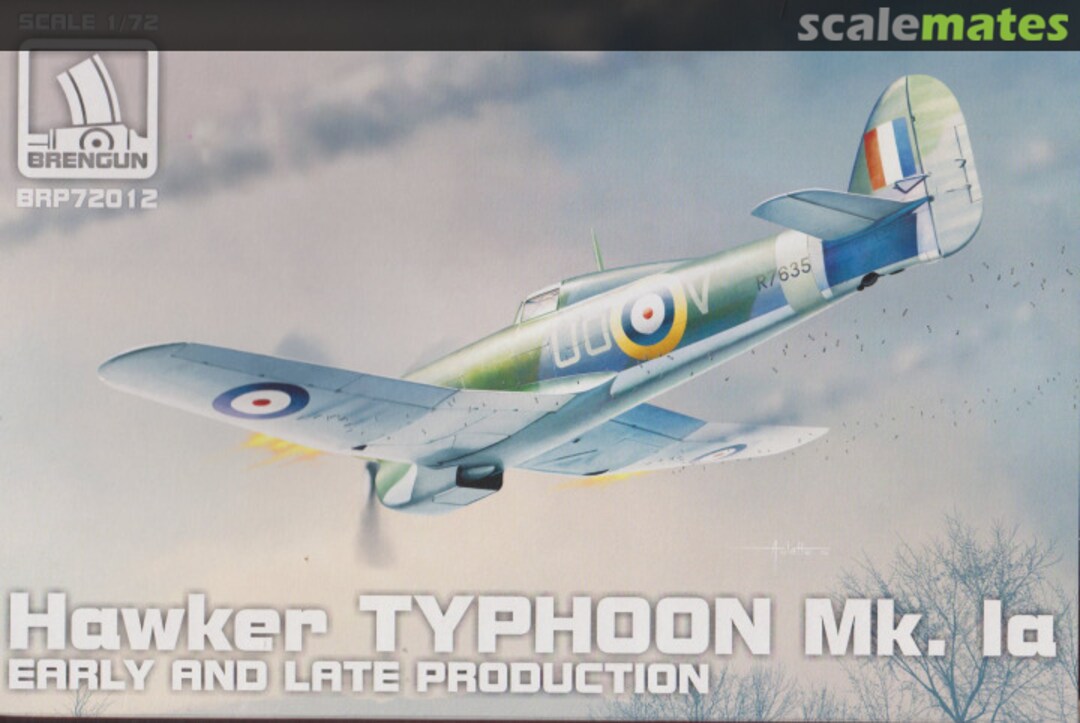 Boxart Hawker Typhoon Mk.Ia BRP72012 Brengun