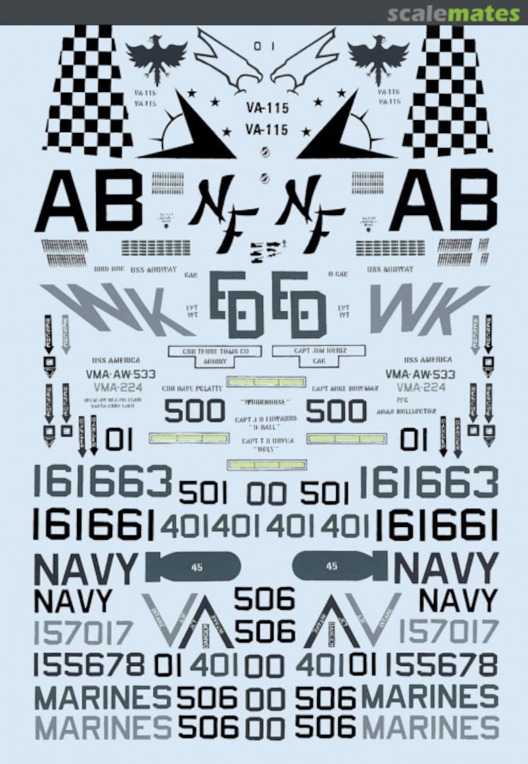 Boxart Desert Storm A-6E Intruders 48-0416 SuperScale International