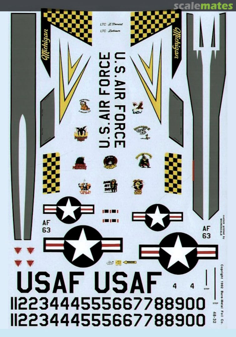 Boxart F-4C Phantom II 48-32 Experts-Choice Decal