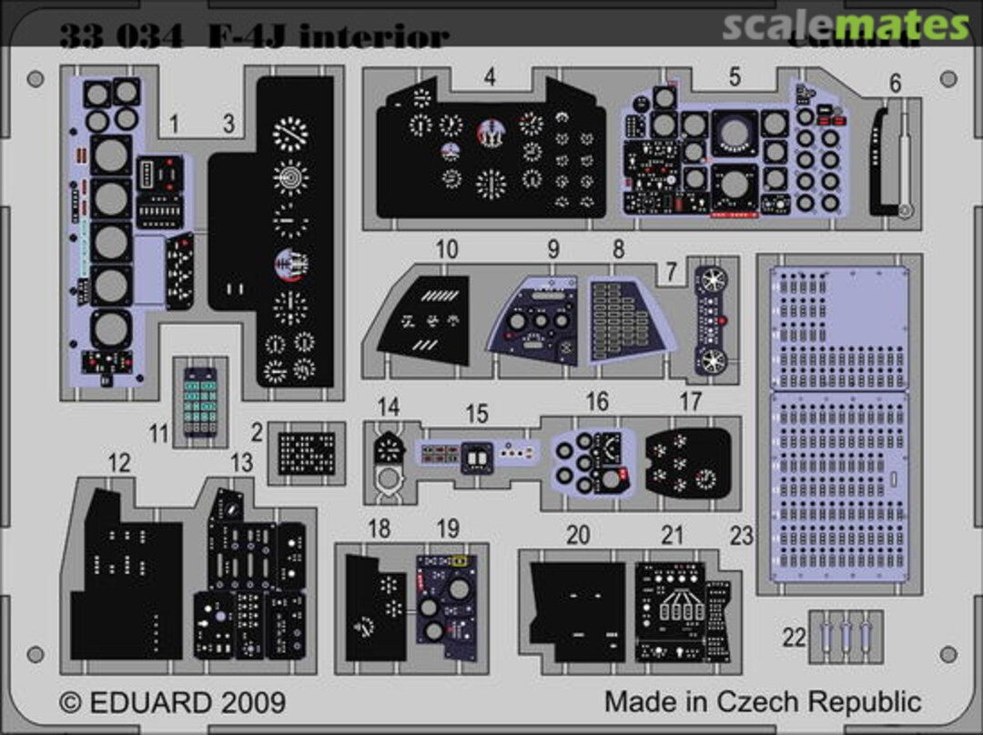 Boxart F-4J interior S.A. 33034 Eduard