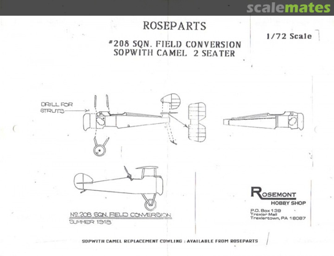 Boxart Sopwith Camel 2 Seater  Roseparts