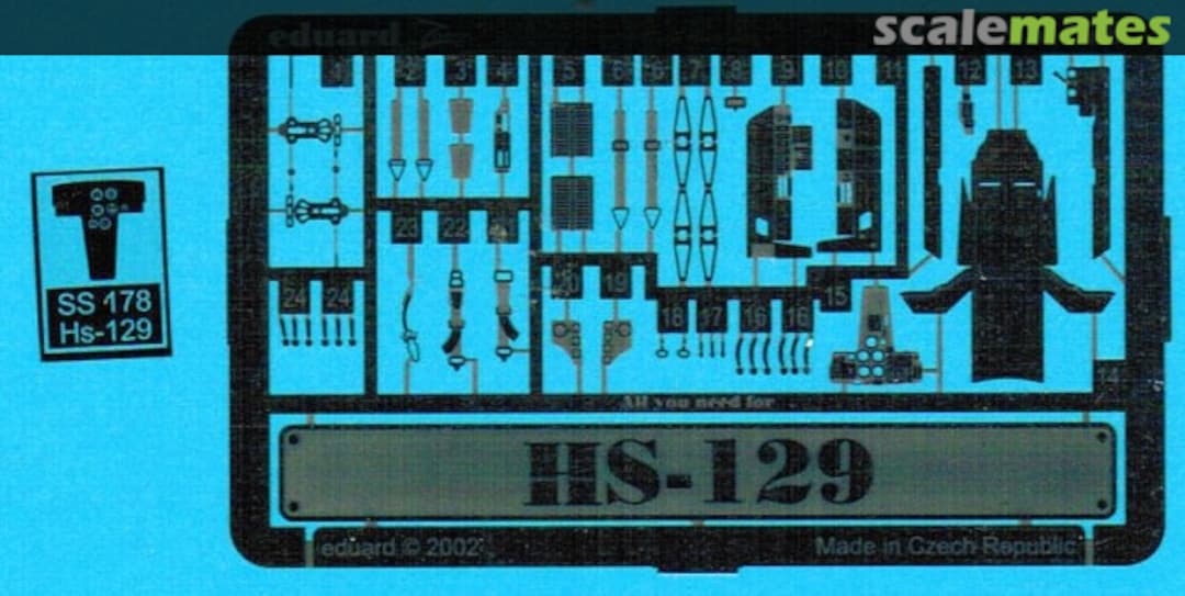 Boxart Hs 129 SS178 Eduard