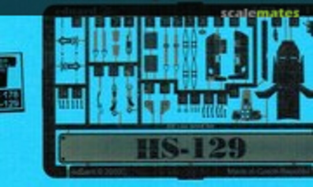 1:72 Hs 129 (Eduard SS178)