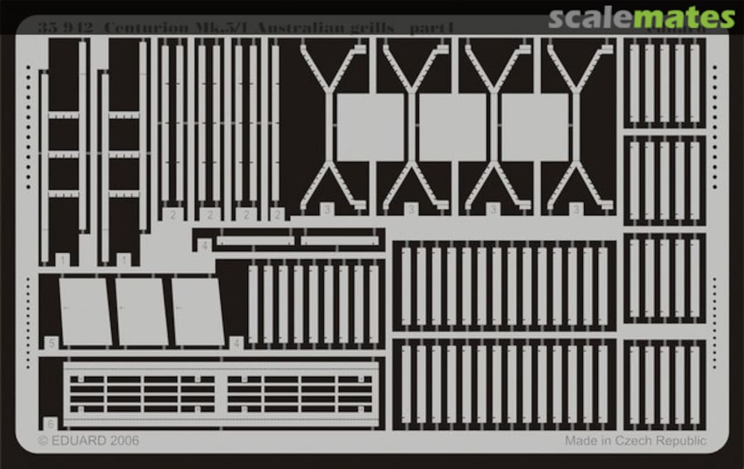 Boxart Centurion Mk. 5/1 Australian Grilles 35942 Eduard