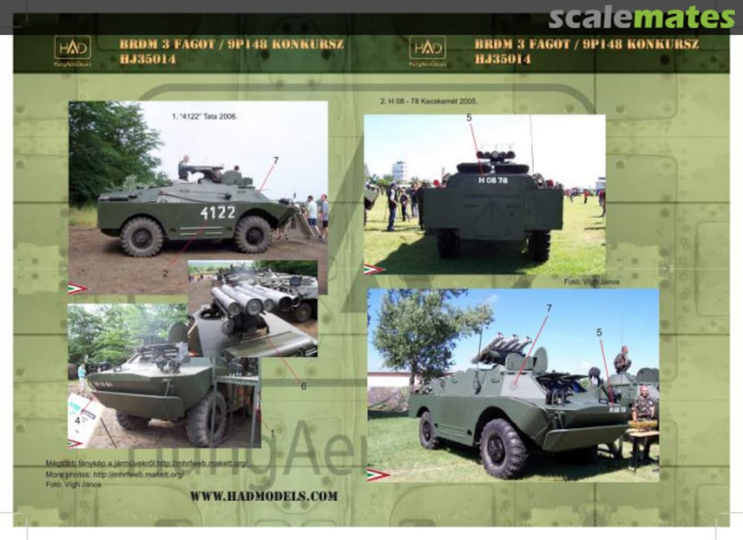 Boxart BRDM-3 Fagot 035014 HADmodels 