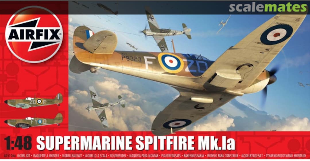 Boxart Supermarine Spitfire Mk.Ia A05126A Airfix