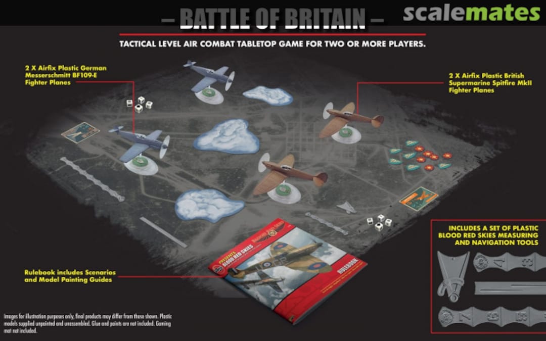 Contents Blood Red Skies: Battle of Britain A1500 Airfix