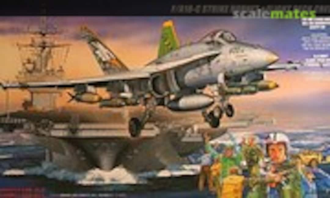 1:72 F/A-18C Strike Hornet &amp; Flight Deck Crew (Fujimi 72153)