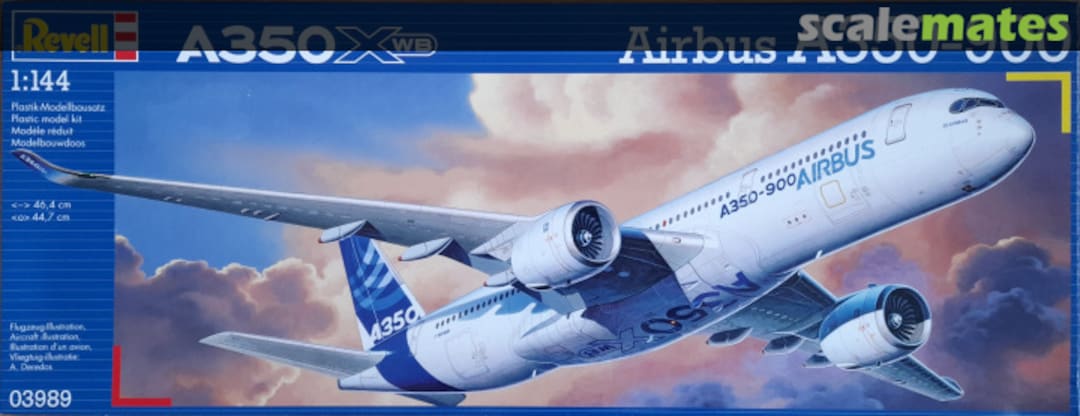 Boxart A350XWB Airbus A350-900 03989 Revell