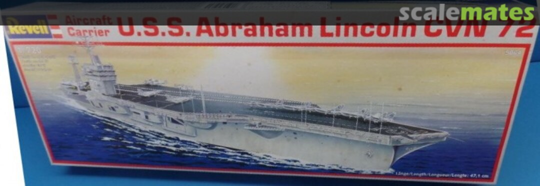 Boxart U.S.S. Abraham Lincoln CVN 72 5064 Revell