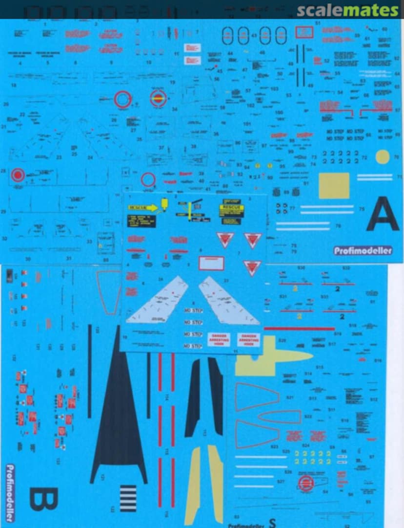 Boxart TF/F-104 Stencils - US 32472 Profimodeller