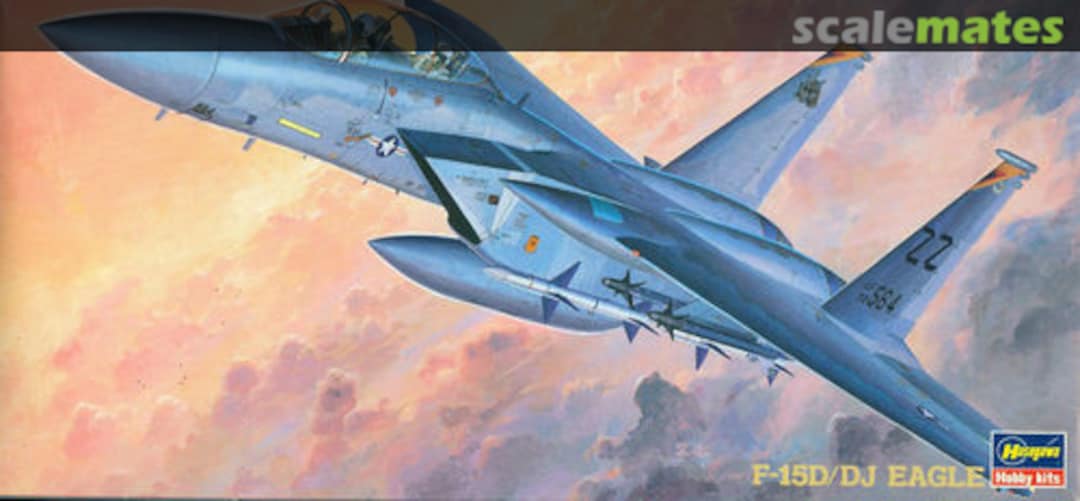 Boxart F-15D/DJ Eagle 02807 Hasegawa