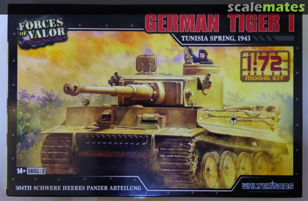 Boxart German Tiger I 873001A Waltersons