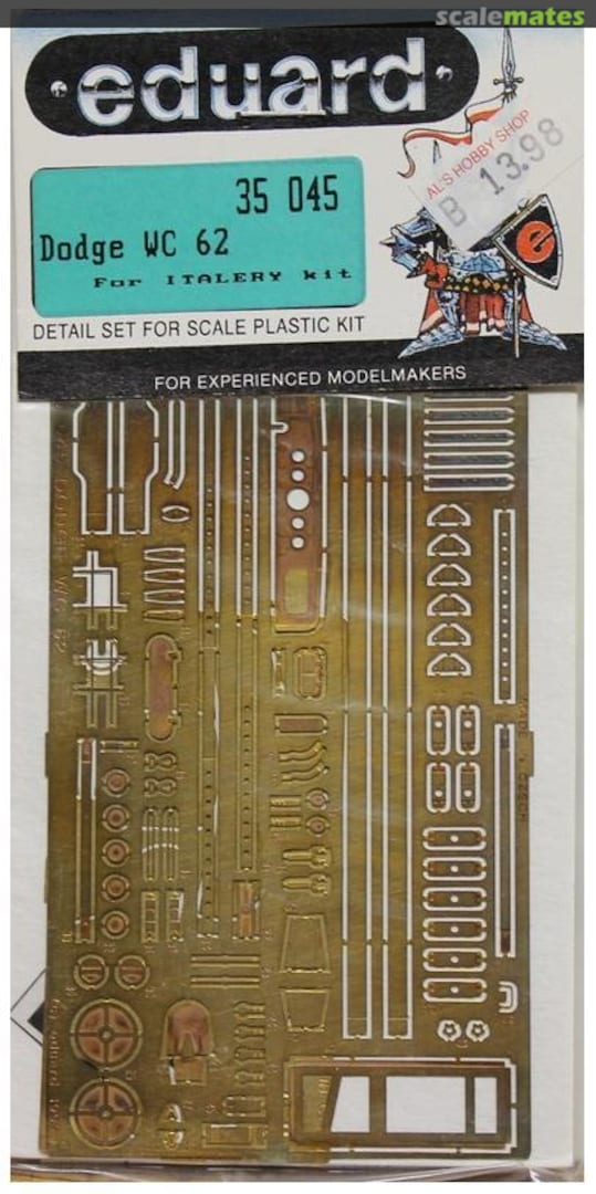 Boxart Dodge M6 & WC 51 detail set 35045 Eduard