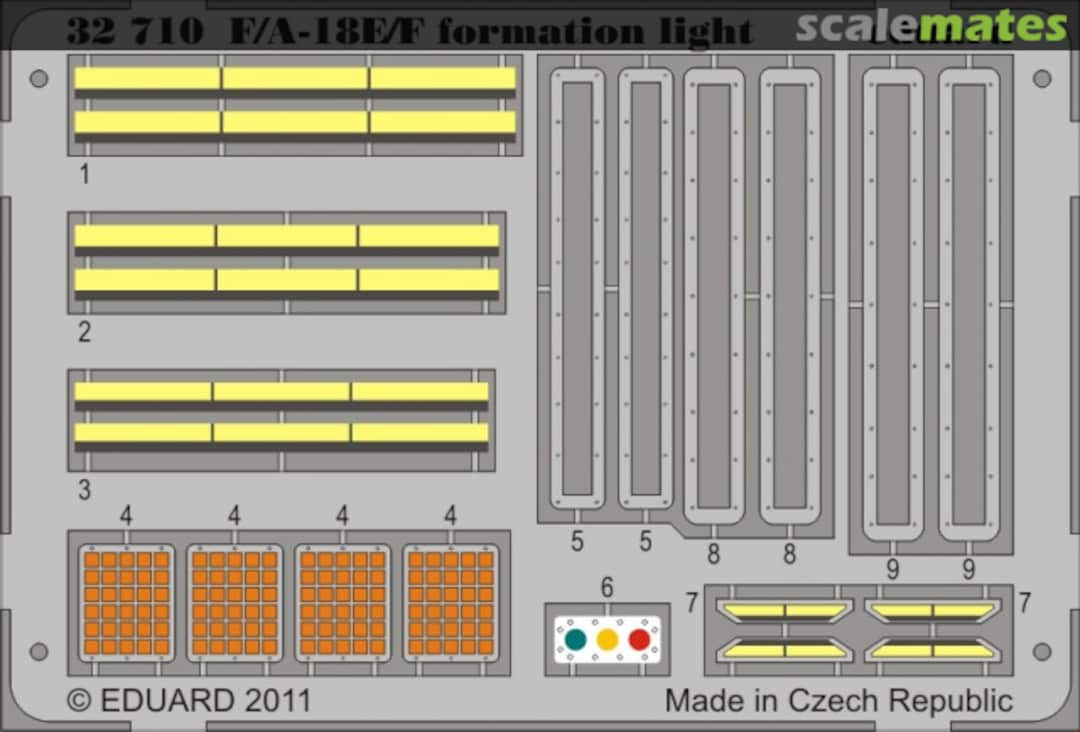 Boxart F/A-18E/F formation light 32710 Eduard