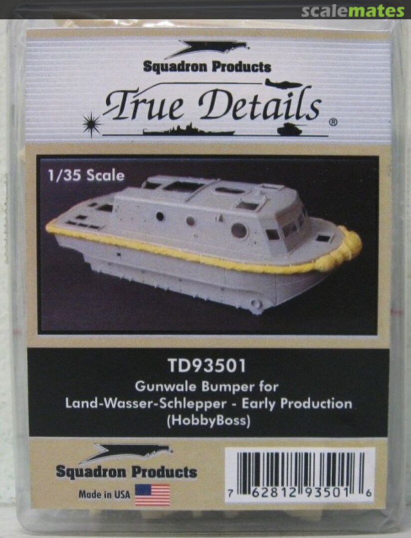 Boxart Gunwale Bumper for Land-Wasser-Schlepper TD93501 True Details