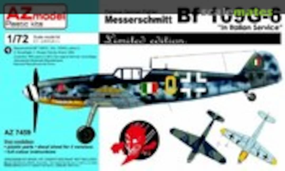 1:72 Messerschmitt Bf 109G-6 (AZmodel AZ7459)