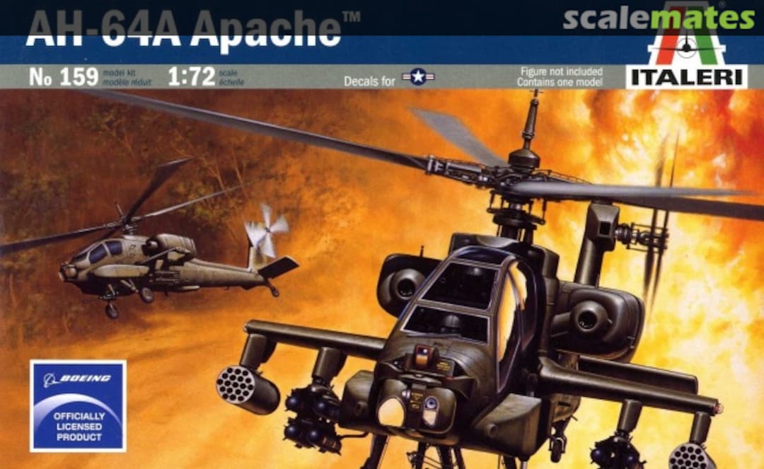 Boxart AH-64 A Apache 159 Italeri