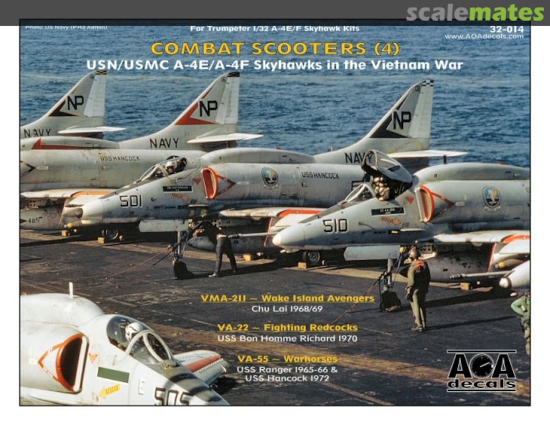 Boxart Combat Scooters (4) 32-014 AOA decals