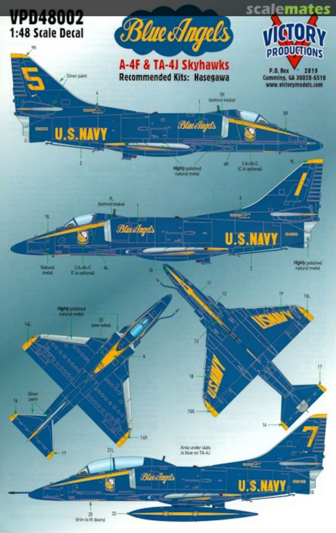 Boxart Blue Angels VPD48002 Victory Productions