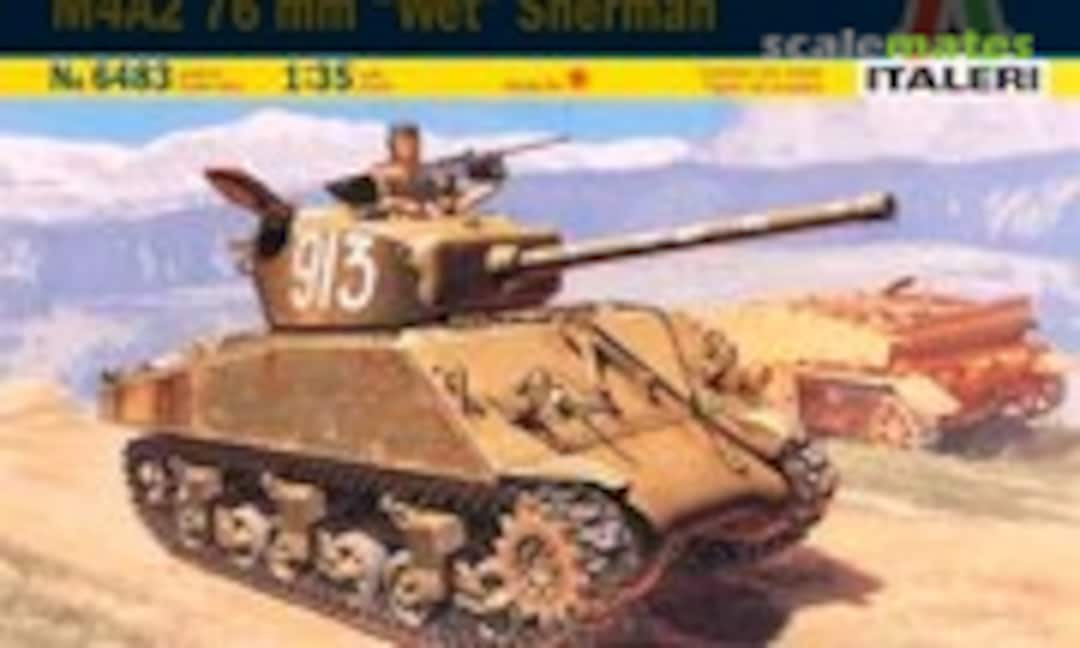 1:35 M4A2 76 mm &quot;Wet&quot; Sherman (Italeri 6483)