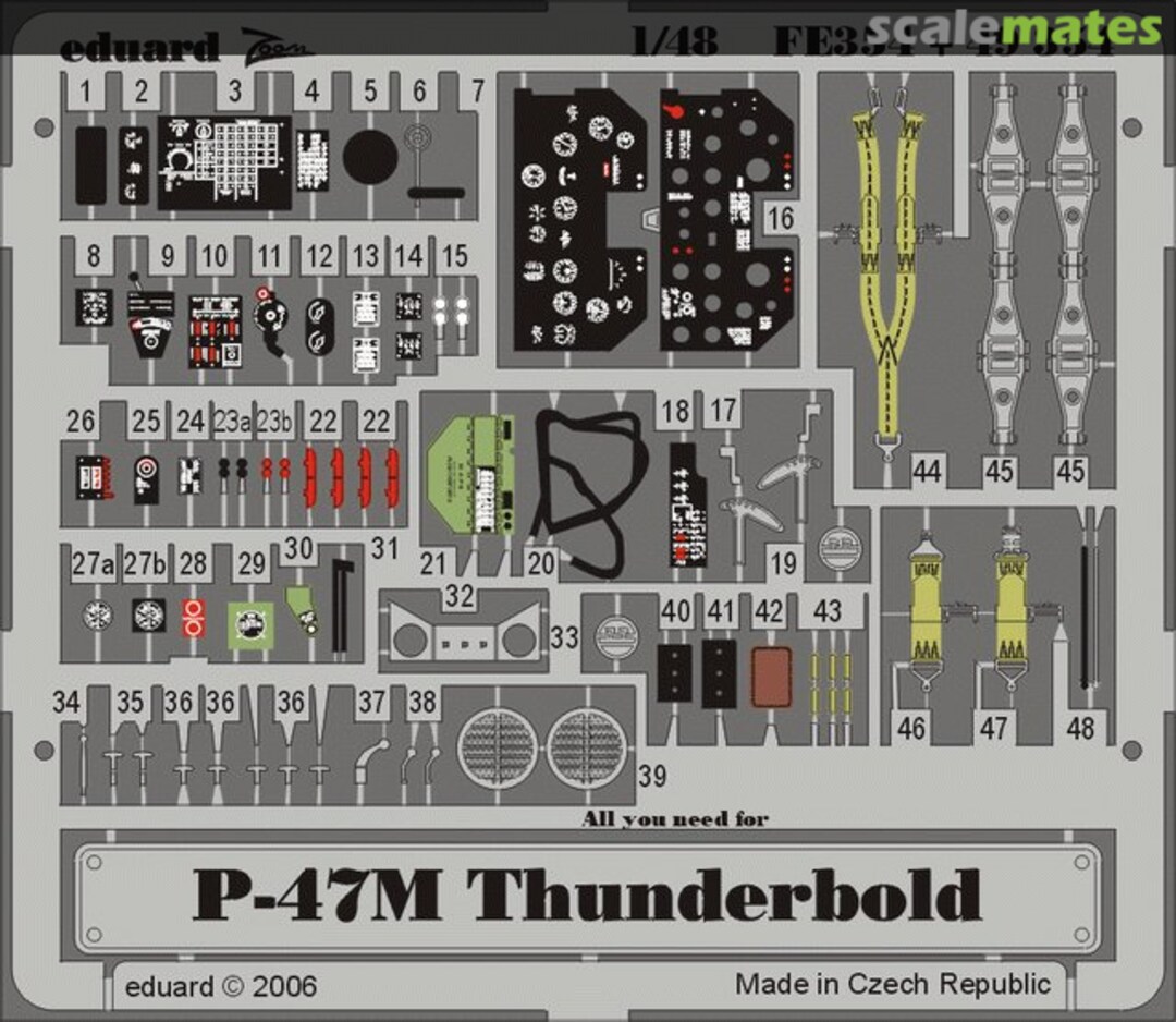 Boxart P-47M 49354 Eduard