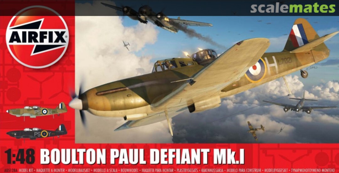 Boxart Boulton Paul Defiant Mk.I A05128A Airfix