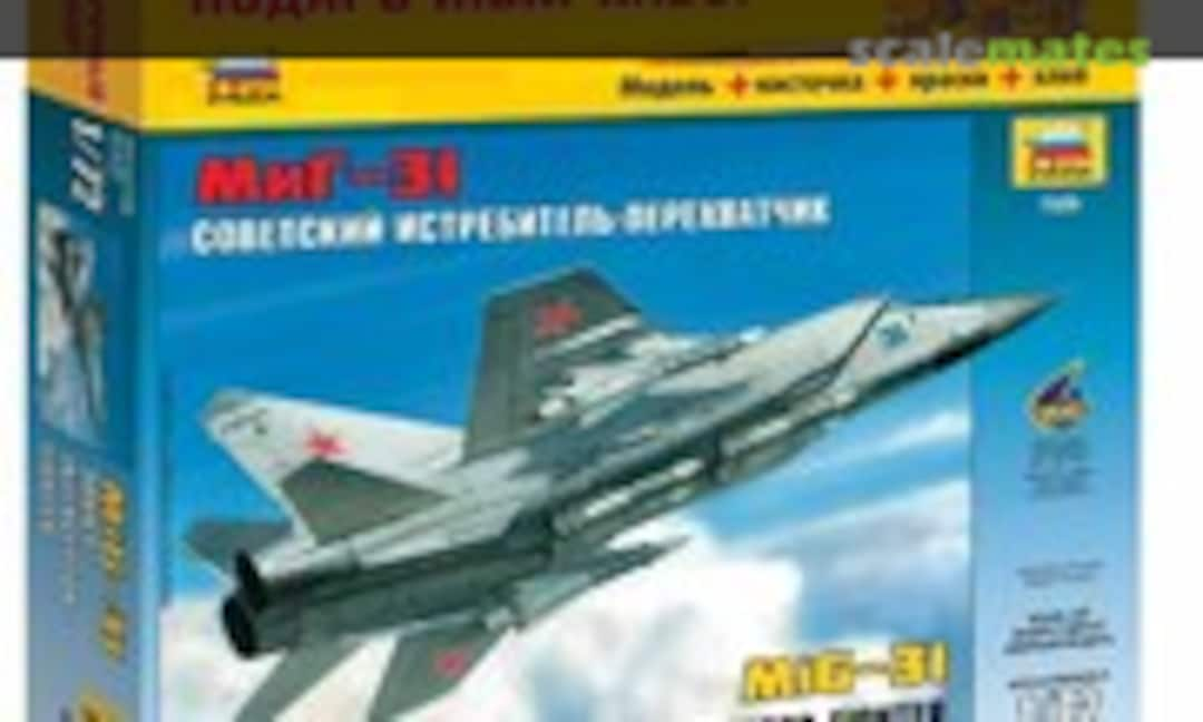 1:72 MiG-31 &quot;Soviet interceptor fighter&quot; (Zvezda 7229set)