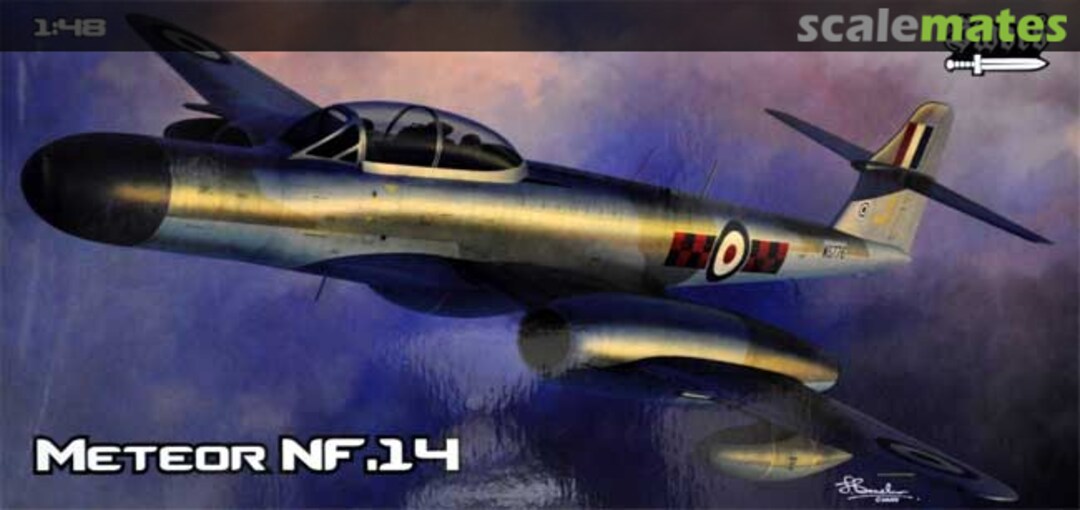 Boxart Gloster Meteor NF.14 SW 48011 Sword