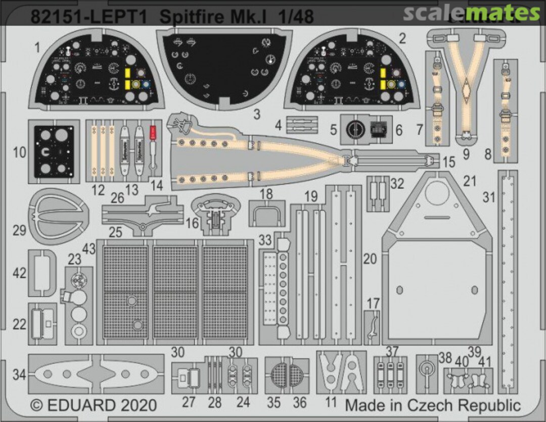 Boxart Spitfire Mk.I 82151-LEPT Eduard