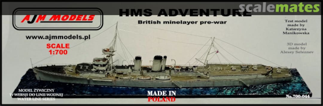 Boxart HMS Adventure 700-044 AJM Models