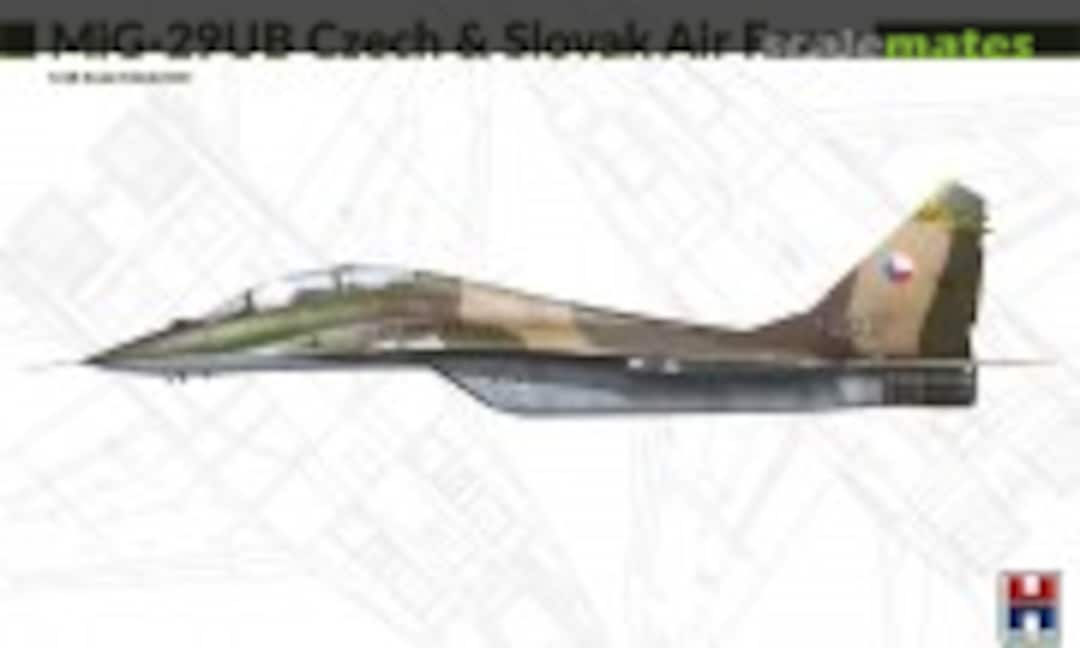 1:48 MiG-29UB Czech &amp; Slovak Air Force (Hobby 2000 48026)