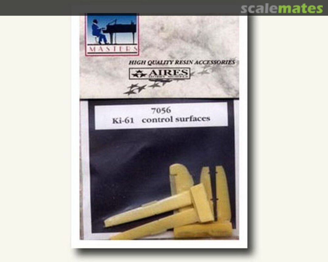 Boxart Kawasaki Ki-61 control surfaces 7056 Aires