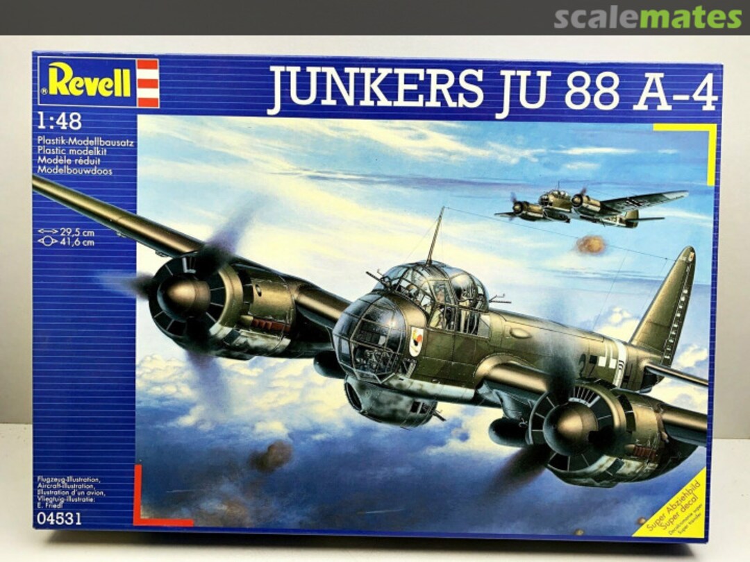 Boxart Junkers Ju 88 A-4 04531 Revell