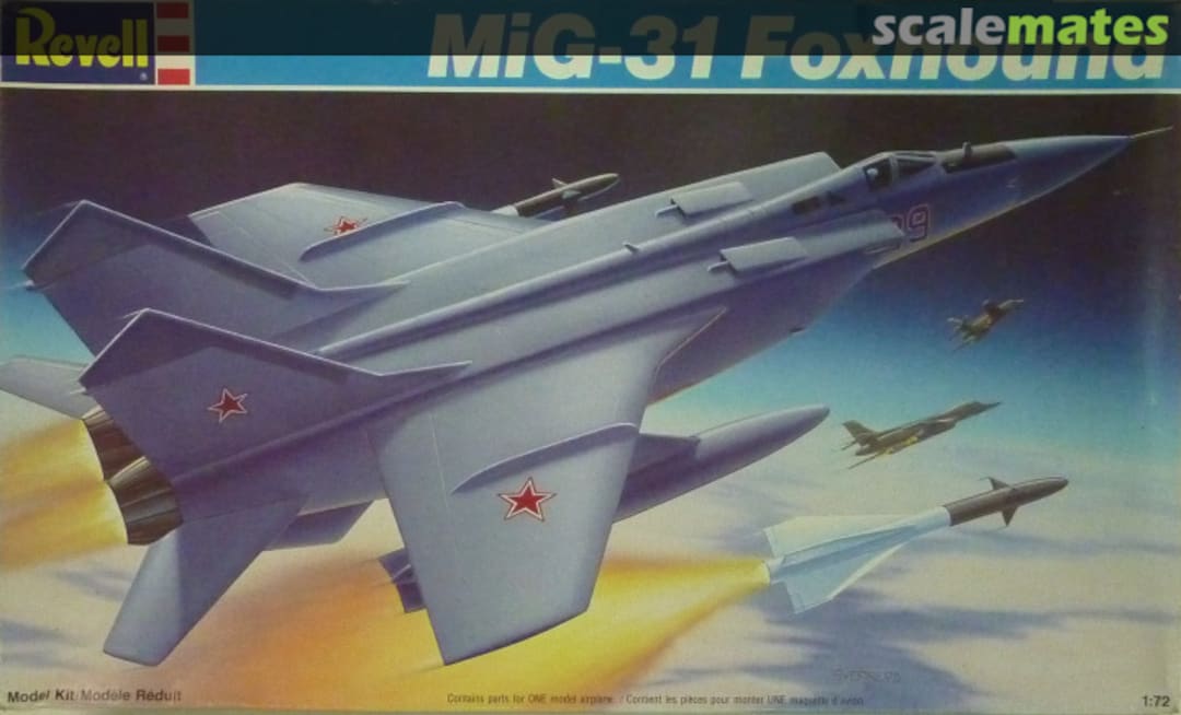 Boxart MiG-31 Foxhound 4349 Revell