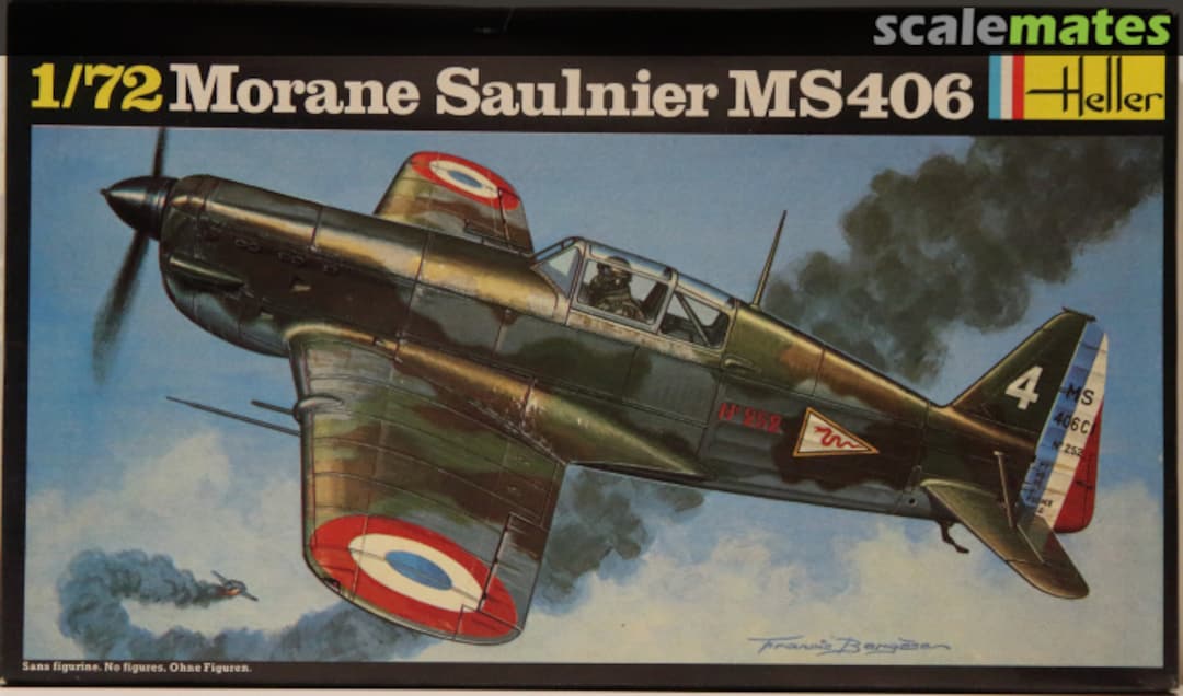 Boxart Morane-Saulnier MS406 213 Heller