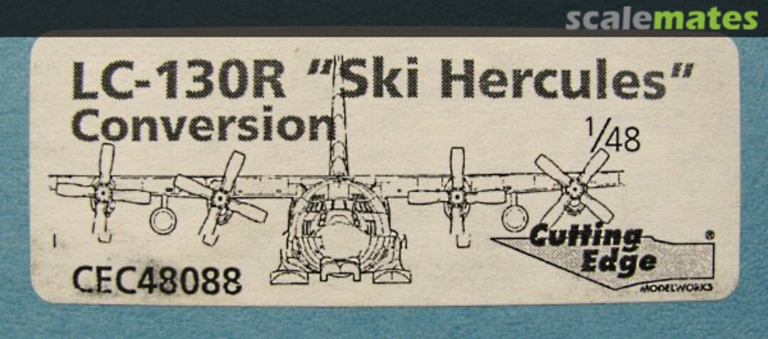 Boxart LC-130 Ski Conversion Set CEC48088 Cutting Edge Modelworks