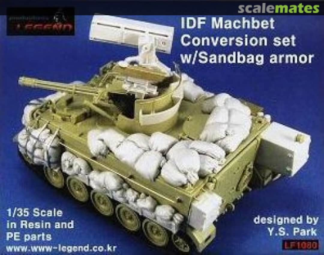 Boxart IDF Machbet Conversion Set w/Sandbag Armor LF1080 Legend Productions