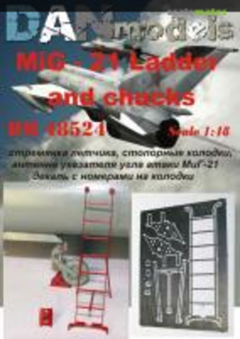 Boxart Mig-21 Ladder And Chucks DM48524 DANmodels