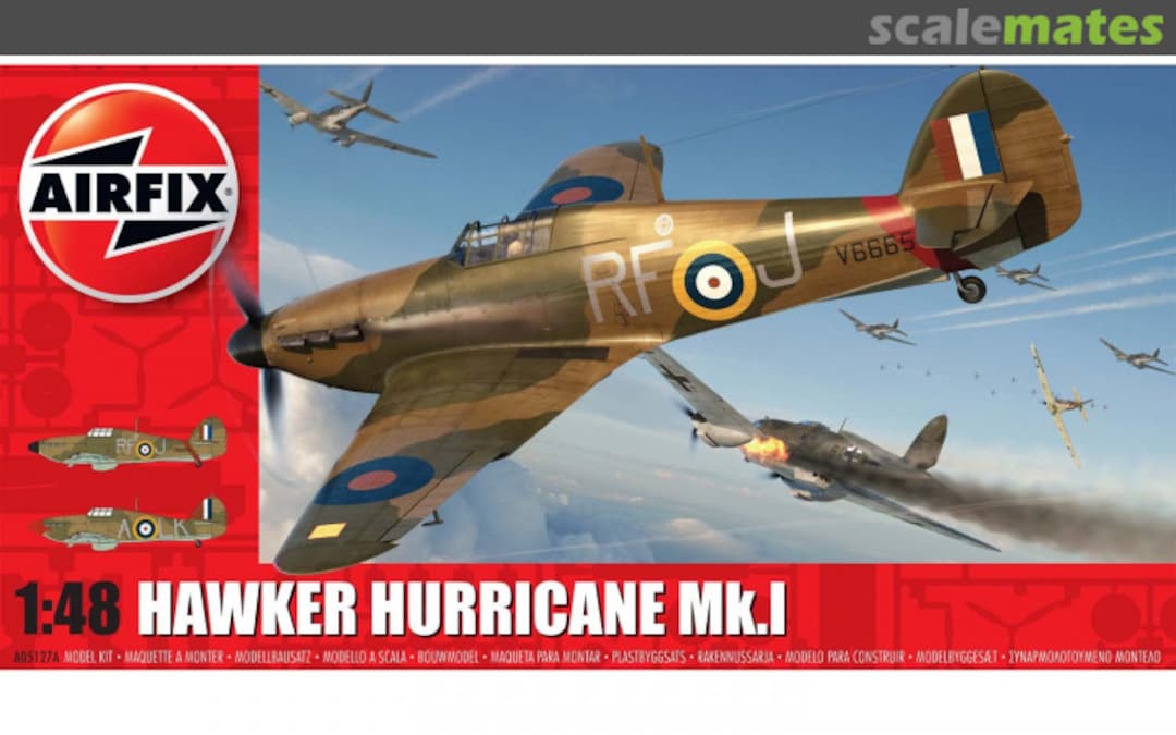 Boxart Hawker Hurricane Mk.I A05127A Airfix