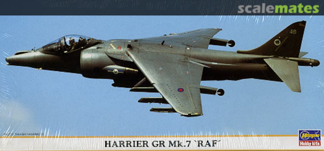 Boxart Harrier GR Mk.7 `RAF´ 00380 Hasegawa