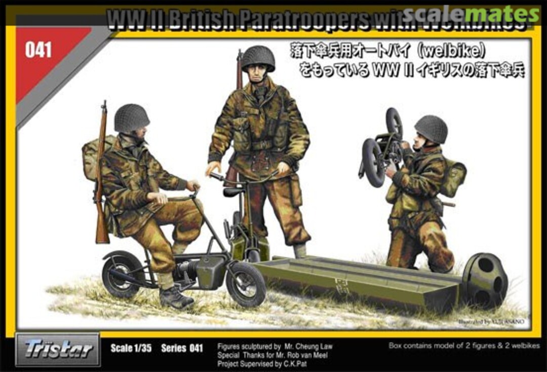 Boxart Paratroopers with Welbikes 35041 Tristar