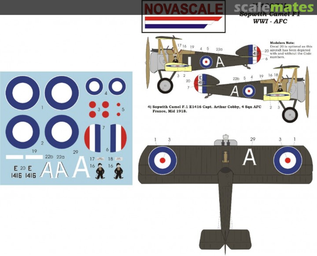 Boxart Sopwith Camel F1 N-48071b Novascale