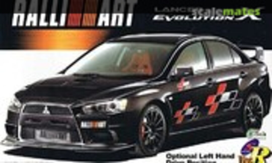 1:24 Mitsubishi Lancer Evo X &quot;Ralliart Version&quot; (Aoshima 047842)