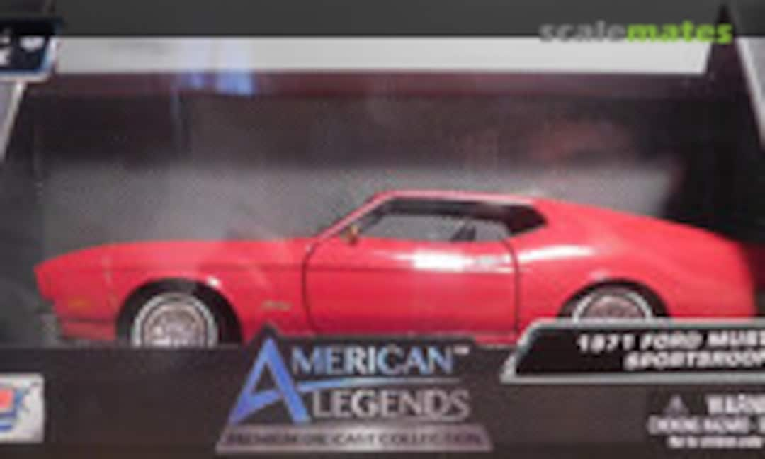 1:24 1971 Ford Mustang Sportsroof (Motor Max 73327AC)