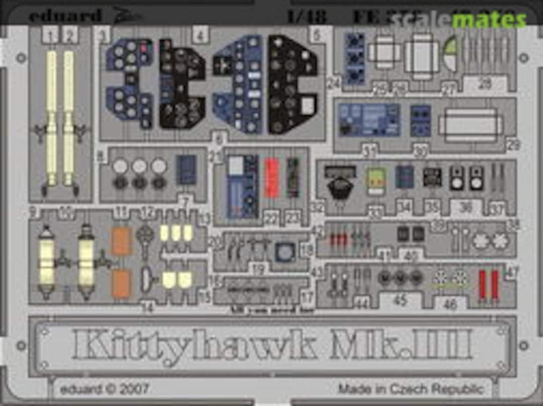 Boxart Kittyhawk Mk.III 49356 Eduard