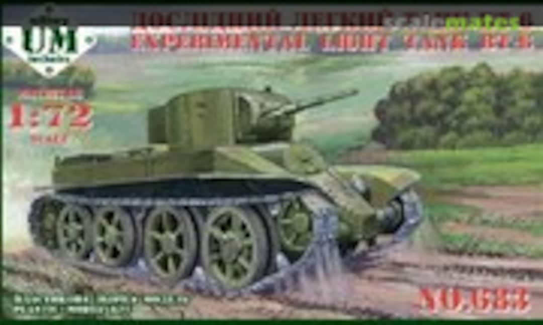 1:72 Experimental Light Tank BT-6 (UM Military Technics 683)