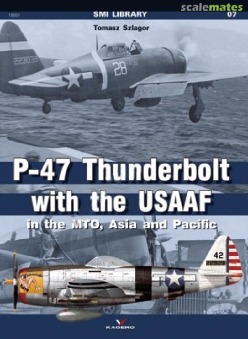 Boxart P-47 Thunderbolt with the USAAF 19007 Kagero