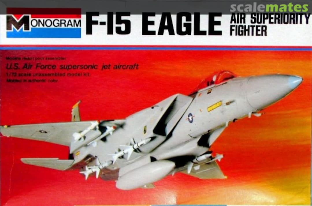 Boxart F-15 Eagle 7580 Monogram